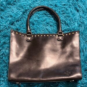 Patricia Nash Zancona tote in black leather